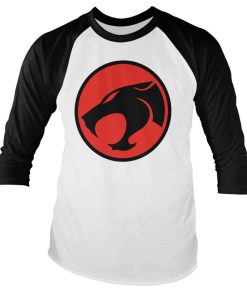 Mann Shirtstore | Thundercats Logo Baseball Long Sleeve T-Shirt Whiteblack