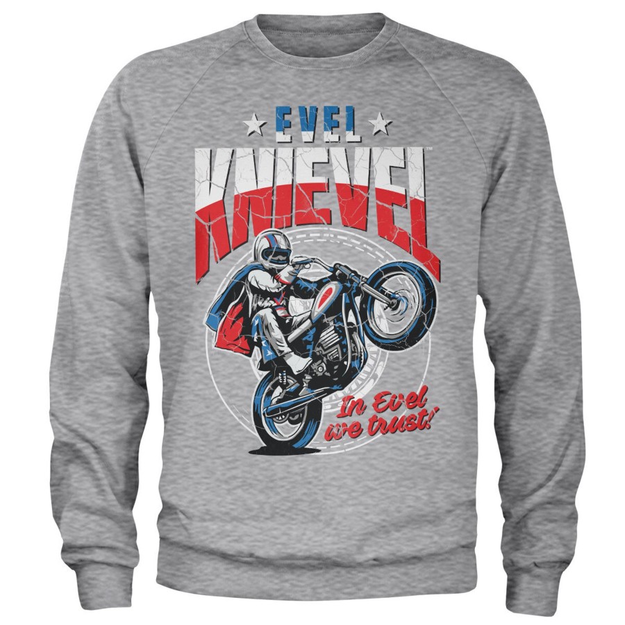 Mann Shirtstore | Evel Knievel Wheelie Sweatshirt
