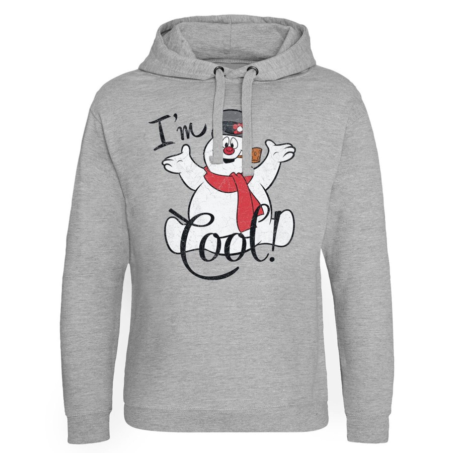 Mann Shirtstore | I'M Cool Epic Hoodie Heathergrey
