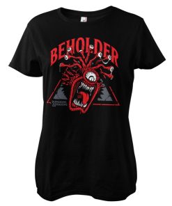 Kvinna Shirtstore | D&D Beholder Girly Tee Black