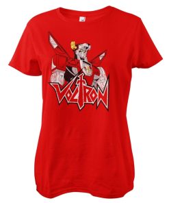 Kvinna Shirtstore | Voltron Retro Girly Tee Red