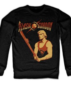 Mann Shirtstore | Flash Gordon Retro Sweatshirt Black
