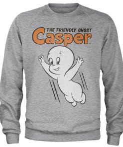 Mann Shirtstore | Casper - The Friendly Ghost Sweatshirt Heathergrey