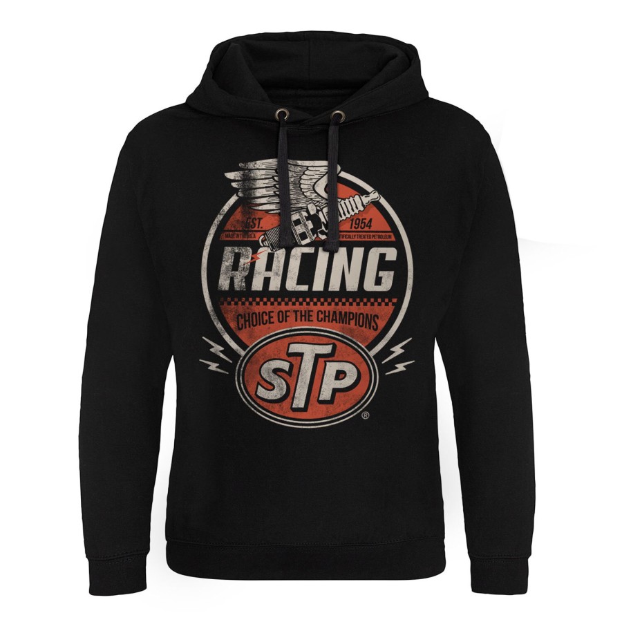 Mann Shirtstore | Stp Vintage Racing Epic Hoodie Black