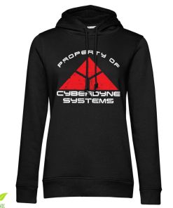 Kvinna Shirtstore | Cyberdyne Systems Girls Hoodie Black