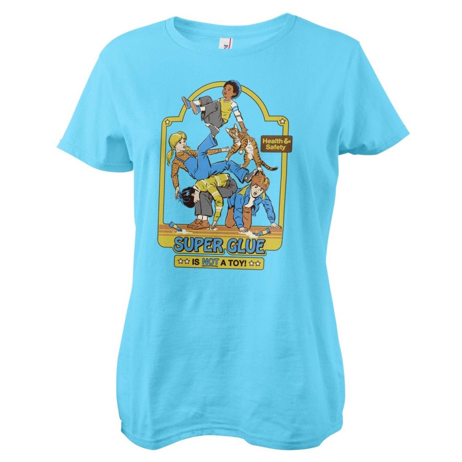 Kvinna Shirtstore | Super Glue Is Not A Toy Girly Tee