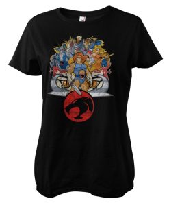 Kvinna Shirtstore | Thundercats Team-Up Girly Tee
