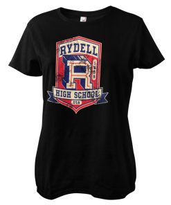 Kvinna Shirtstore | Rydell High School Girly Tee Black