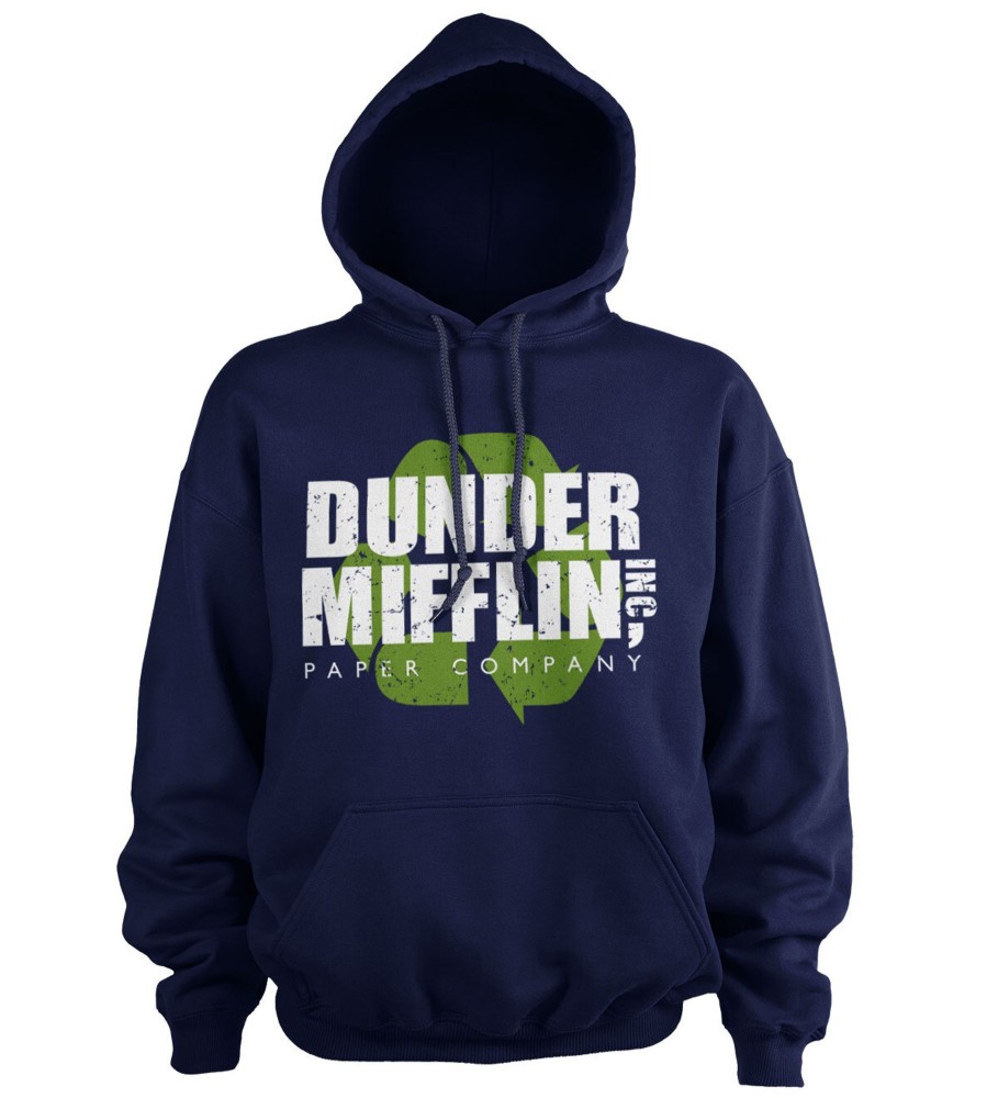 Mann Shirtstore | Dunder Mifflin Recycle Logo Hoodie
