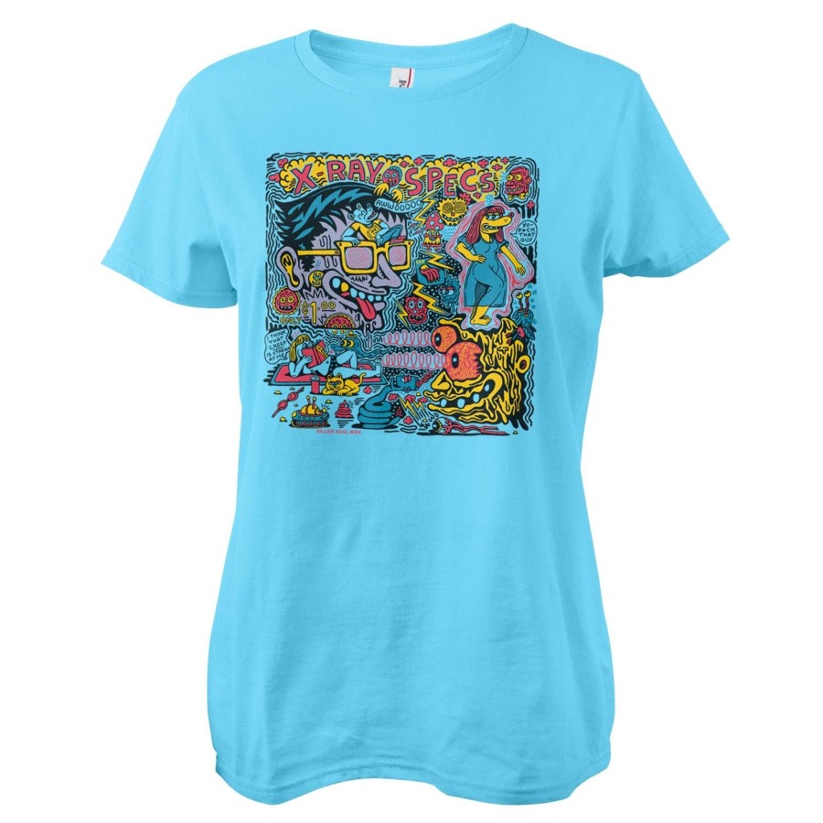 Kvinna Shirtstore | Killer Acid - X-Ray Specs Girly Tee