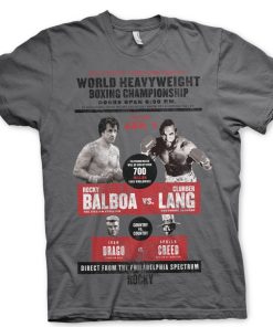 Mann Shirtstore | Rocky - World Heavyweight Poster T-Shirt