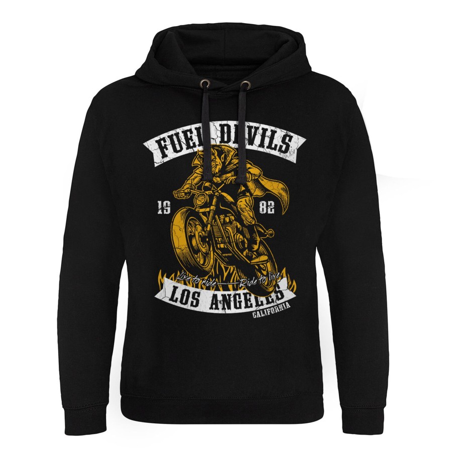 Mann Shirtstore | Fuel Devils Rider Epic Hoodie Black