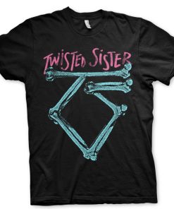 Mann Shirtstore | Twisted Sister Washed Logo T-Shirt Black