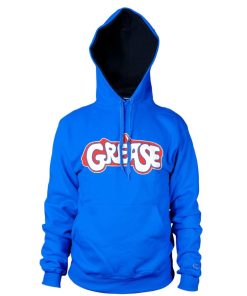 Mann Shirtstore | Grease Movie Logo Hoodie Blue