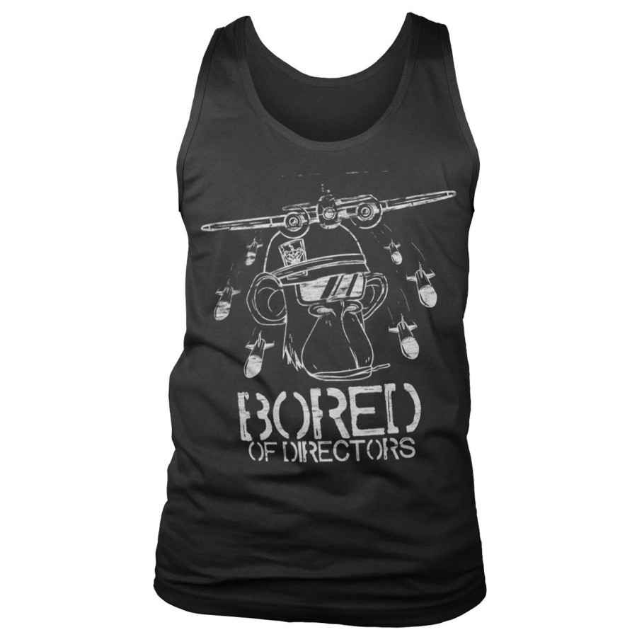 Mann Shirtstore | Bored Of Directors Drop Tank Top Black
