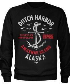Mann Shirtstore | Deadliest Catch - Dutch Harbor Sweatshirt Black