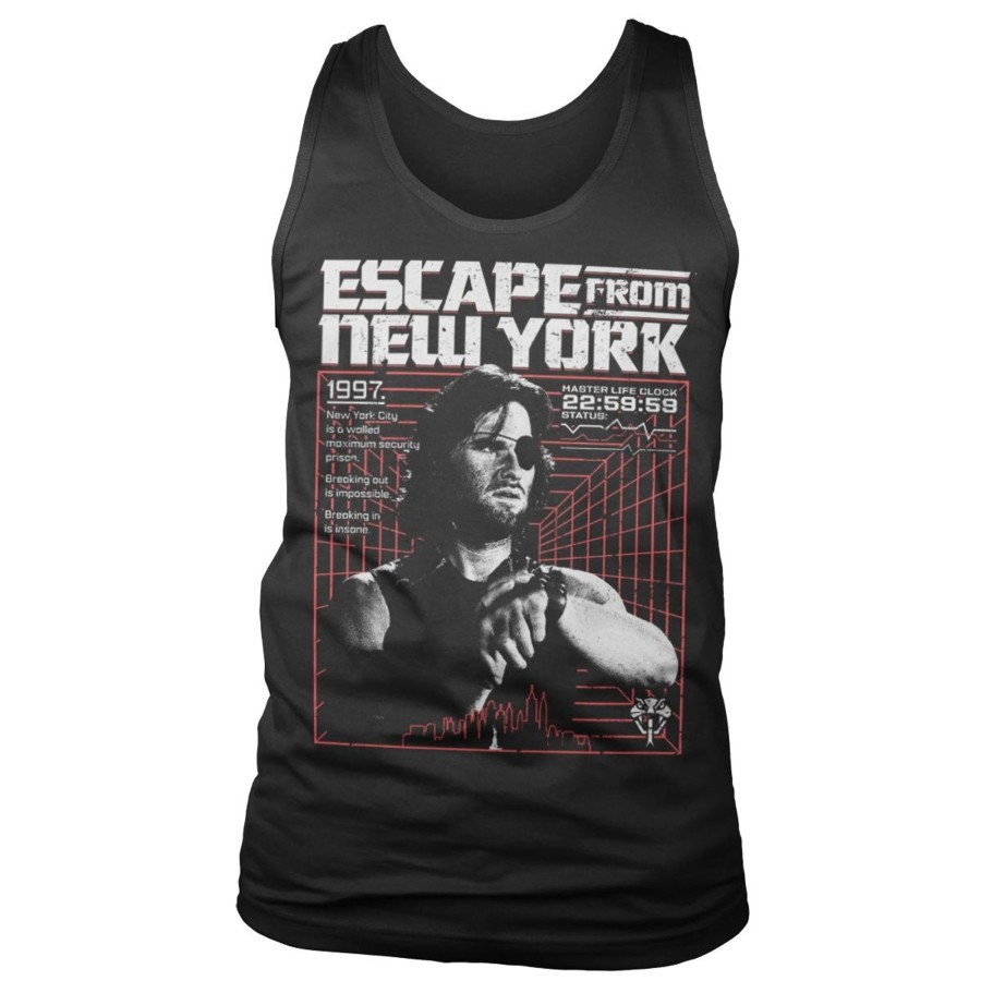 Mann Shirtstore | Escape From N.Y. 1997 Tank Top Black