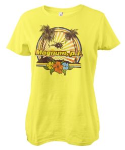 Kvinna Shirtstore | Magnum P.I. - Tropical Vibes Girly Tee
