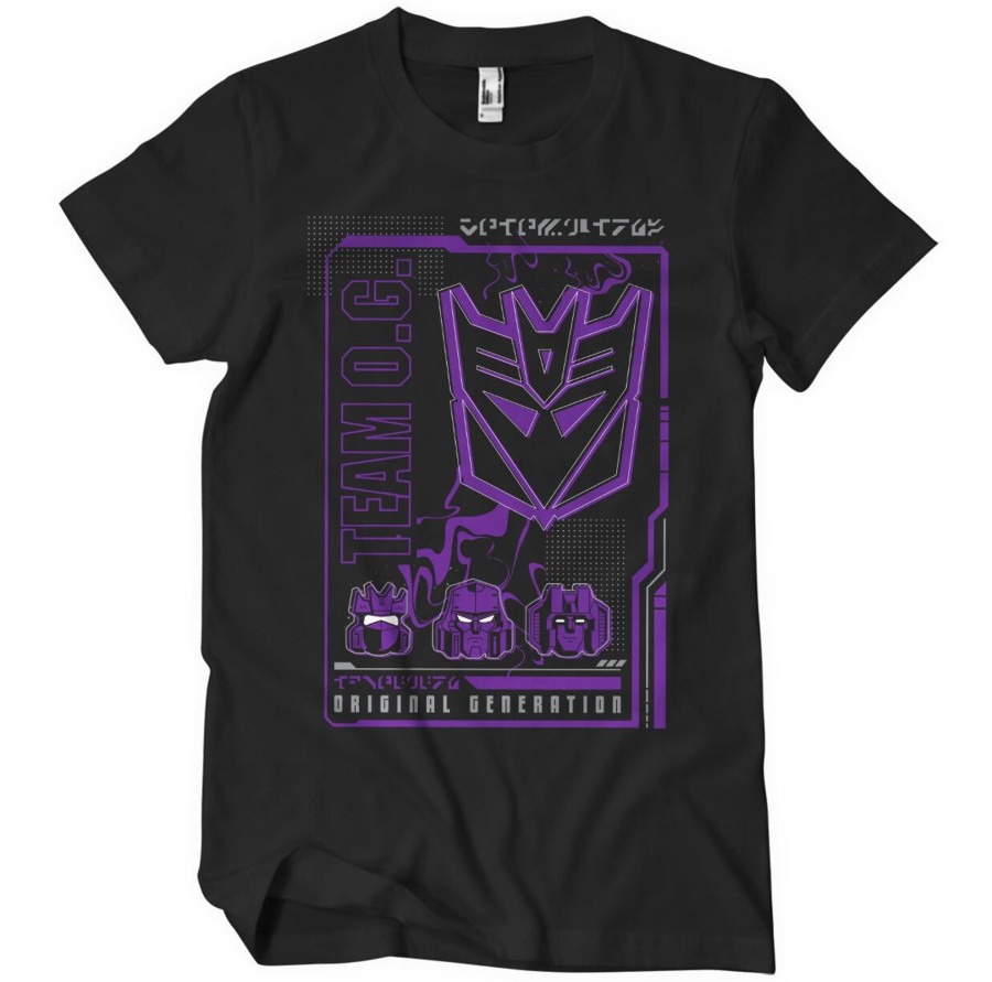 Mann Shirtstore | Decepticon Original Generation T-Shirt Black