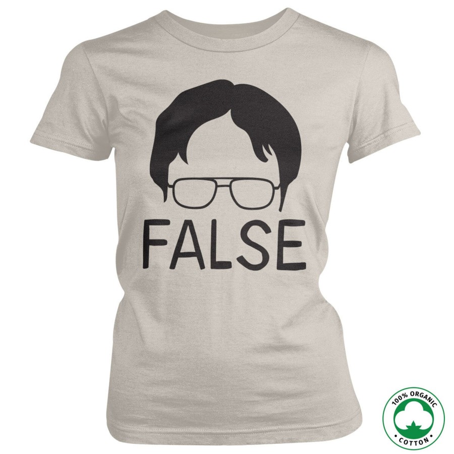 Kvinna Shirtstore | False Organic Girly Tee Offwhite