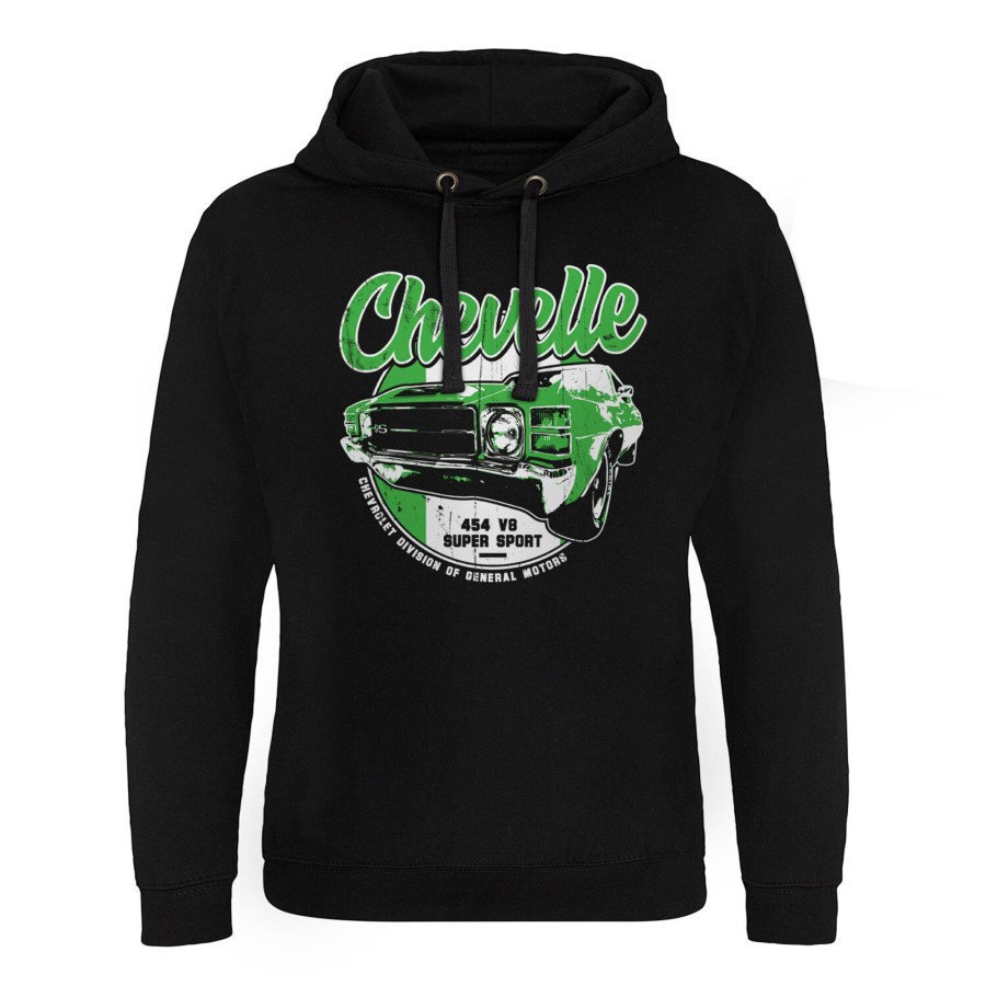 Mann Shirtstore | Chevrolet Chevelle Ss Epic Hoodie Black