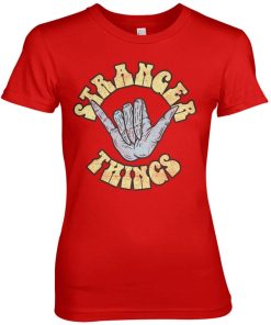 Kvinna Shirtstore | Stranger Things - Dude Girly Tee