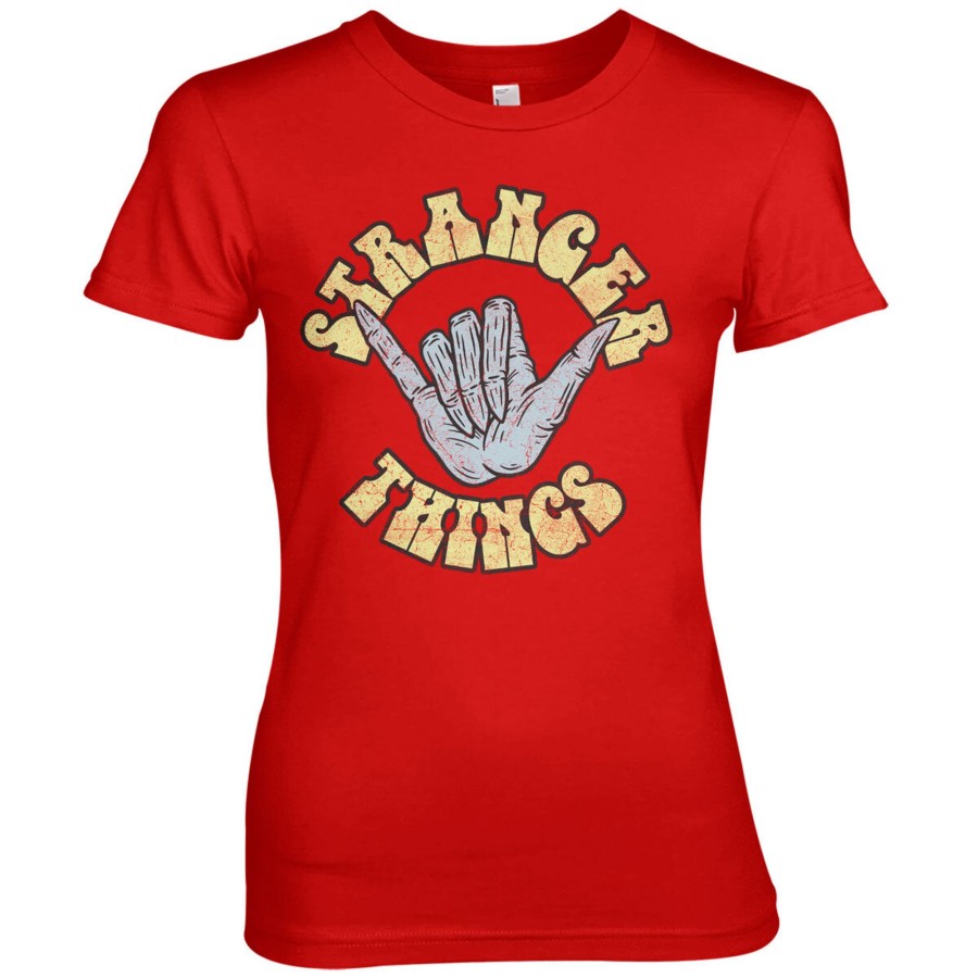 Kvinna Shirtstore | Stranger Things - Dude Girly Tee