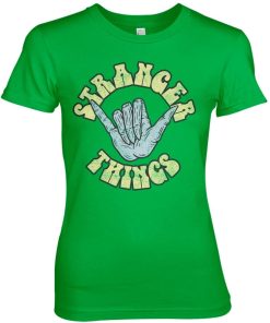 Kvinna Shirtstore | Stranger Things - Dude Girly Tee