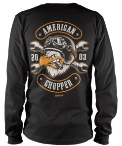Mann Shirtstore | American Chopper - Cigar Eagle Long Sleeve Tee Black