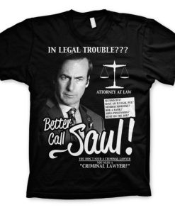 Mann Shirtstore | Better Call Saul T-Shirt Black