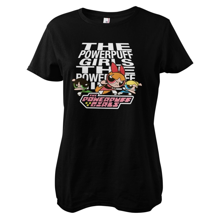 Kvinna Shirtstore | Powerpuff Girls Girly Tee