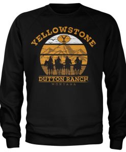 Mann Shirtstore | Yellowstone Cowboys Sweatshirt Black