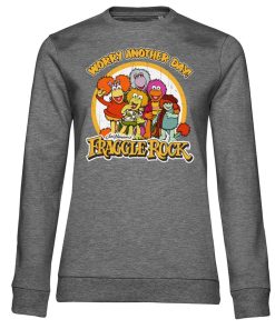 Kvinna Shirtstore | Fraggle Rock - Worry Another Day Girly Sweatshirt