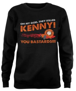Kvinna Shirtstore | South Park - The Killed Kenny Girly Sweatshirt Black