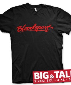 Mann Shirtstore | Bloodsport Logo Big & Tall T-Shirt Black