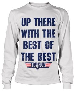 Mann Shirtstore | Up There With The Best Of The Best Long Sleeve Tee White
