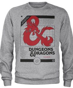Mann Shirtstore | Dungeons & Dragons - 3 Volume Set Sweatshirt Heathergrey