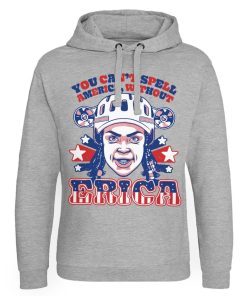 Mann Shirtstore | You Can'T Spell America Without Erica Epic Hoodie Heathergrey