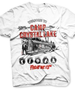 Mann Shirtstore | Camp Crystal Lake T-Shirt White