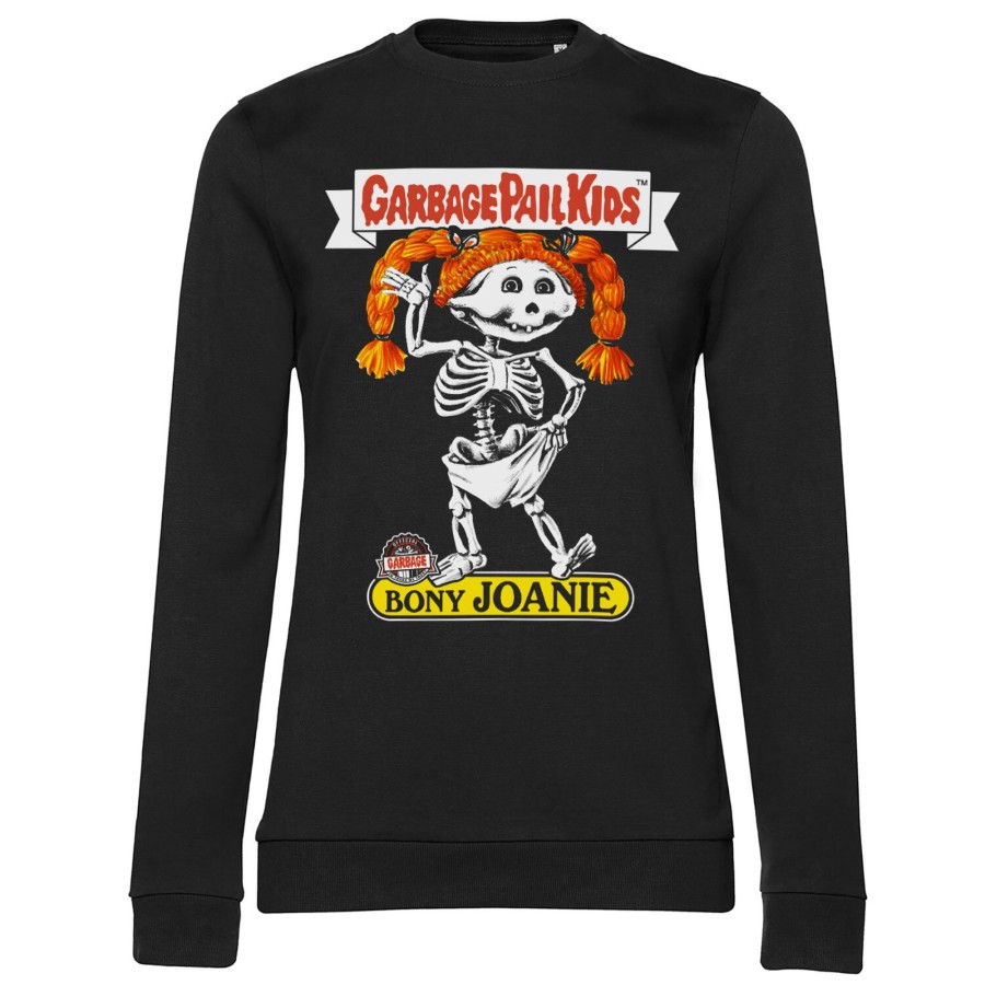 Kvinna Shirtstore | Bony Joanie Girly Sweatshirt Black