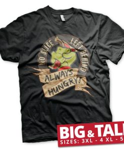 Mann Shirtstore | Tmnt - No Slice Left Behind Big & Tall T-Shirt Black