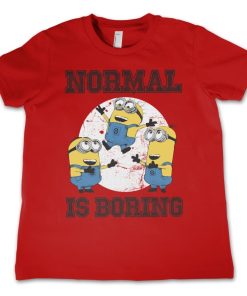 Barn Shirtstore | Minions - Normal Life Is Boring Kids T-Shirt