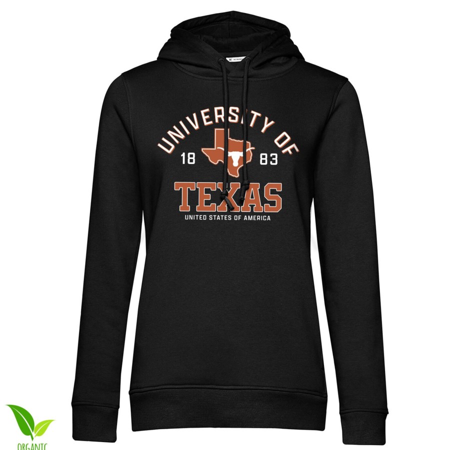 Kvinna Shirtstore | University Of Texas Girls Hoodie Black