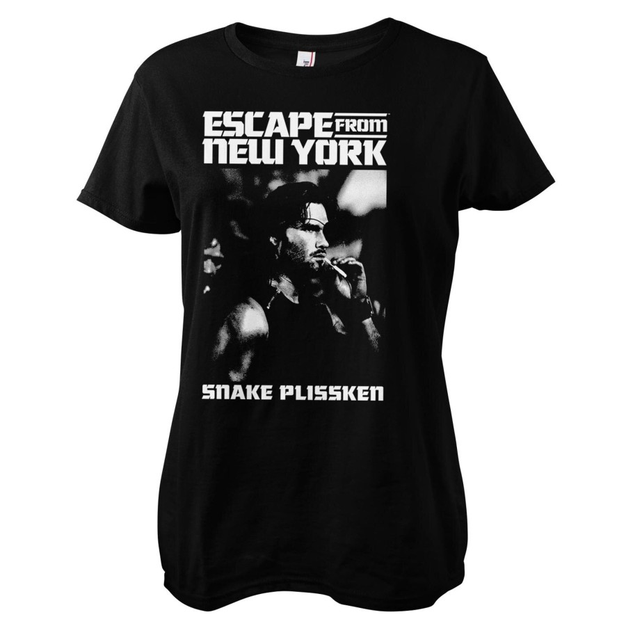 Kvinna Shirtstore | Smoking Snake Girly Tee Black