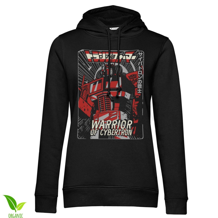 Kvinna Shirtstore | Warrior Of Cybertron Girls Hoodie Black