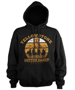 Mann Shirtstore | Yellowstone Cowboys Hoodie Black
