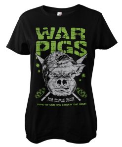 Kvinna Shirtstore | War Pigs Girly Tee Black