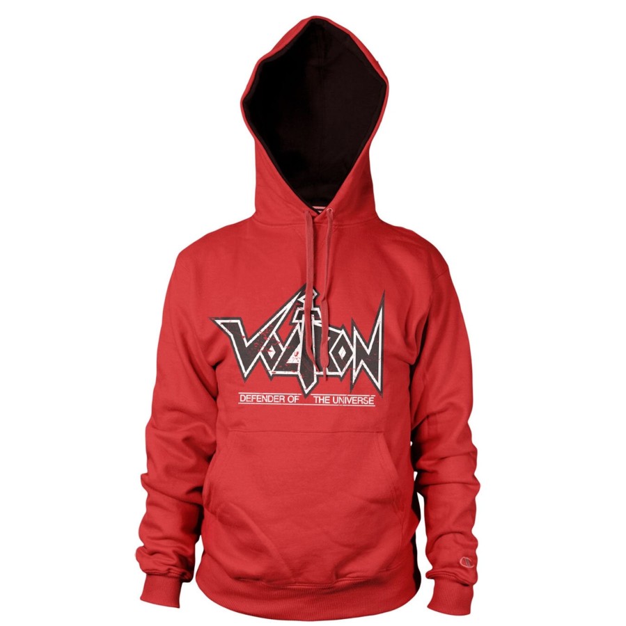 Mann Shirtstore | Voltron Washed Logo Hoodie Red