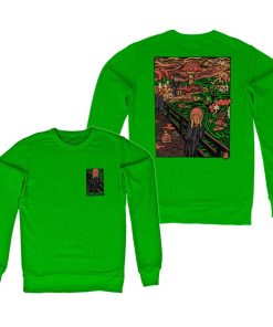 Mann Shirtstore | Killer Acid - Scream Sweatshirt Green