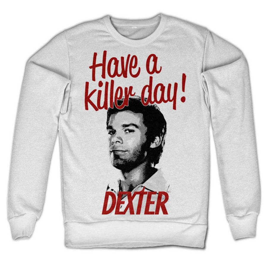 Mann Shirtstore | Have A Killer Day! Sweatshirt White